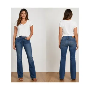 Levi's Classic Bootcut Jean Dark Wash Stretch‎ Casual Minimalist Size 30 thumbnail 2