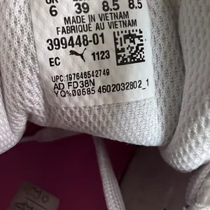 Puma Mayze Floral Platform Sneakers White Pink Embroidered Women’s 8.5 thumbnail 7