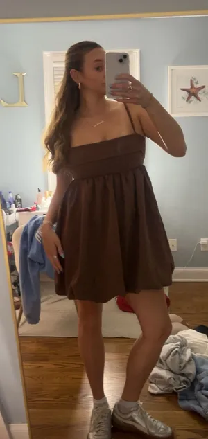 Princess Polly Dress Mini Brown thumbnail 1