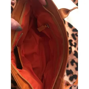 Brown Paraguay hand-tooled floral leather purse‎ hand tote shoulder purse cute thumbnail 8