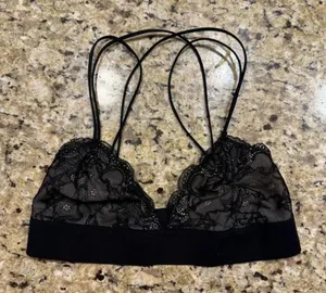 Urban Outfitters Out From Under Lace Bralette Black thumbnail 1