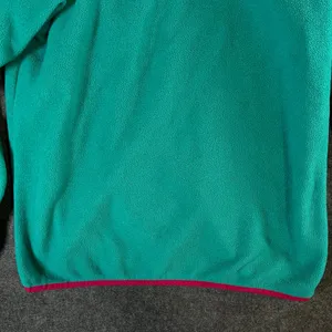 Patagonia Synchilla Fleece Pullover Teal Pink Trim Snap-T Women's Large thumbnail 13