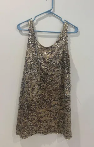 Sweet Rain Gold Sequin Dress thumbnail 2