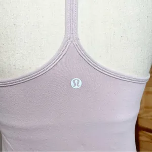 Lululemon Power Pose Activewear Workout Racerback Tank Top Petals Pink 6 W1AMXS thumbnail 4