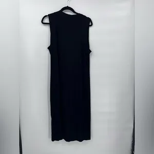 LNA Nuri cross front ribbed dress in black size 1x NWT‎ thumbnail 2
