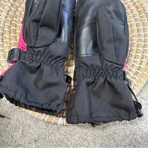 Gordini Women’s Juniors Standard Ultra DriMax Gauntlet Mitten Ski Black Pink M thumbnail 8