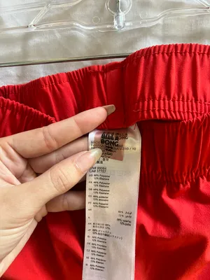 Billabong Red Athletic Shorts thumbnail 4