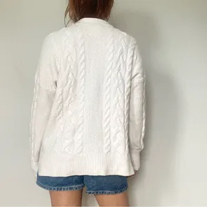 Abercrombie and fitch cable knit sweater thumbnail 4