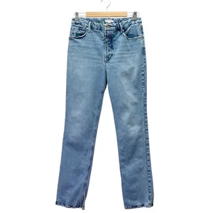Good American Good Icon Split Inseam Jeans Size 10 / 30 Medium Wash Straight Leg thumbnail 2