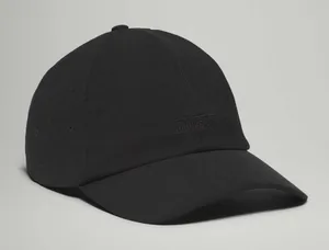 Lululemon Baller Hat Soft Embroidery Black Cap Women's Cap Adjustable Hat thumbnail 1