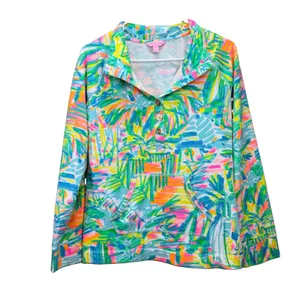 Lilly Pulitzer Captain Popover Knit Top in Sea Salt Sun Pockets MEDIUM thumbnail 4