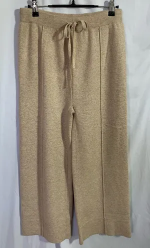 Paper Crane, tanish cream, Lounge pants size SMALL thumbnail 1