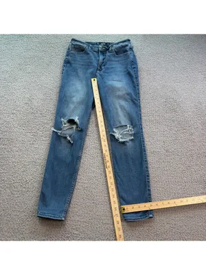 Hollister Women’s Ultra High-Rise Super Skinny Distressed Jeans 11R 30x28 thumbnail 4