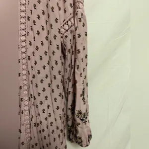 Altar’d State Long Sleeve Babydoll Dress Size‎ Medium thumbnail 3