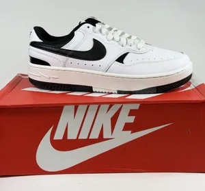 Nike‎ Size Womens-8.5 Mens-7 Gamma Force Shoes Summit White/Black thumbnail 1