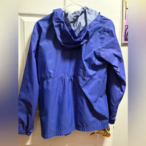 Columbia women’s periwinkle rain jacket thumbnail 6
