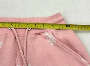 Playboy X Missguided Pink Bunny All Over Print Comfy Lounge Sweatpants Womens XS thumbnail 5
