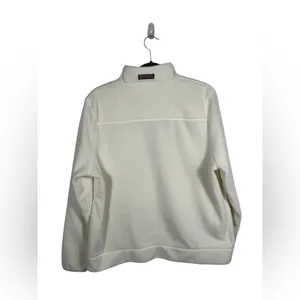 Vineyard Vines Sherpa Fleece Shep Shirt Ivory‎ Quarter Zip XL thumbnail 3