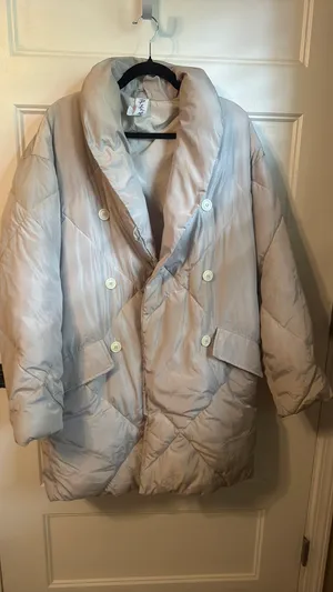 Free people puffa oversized jacket thumbnail 3