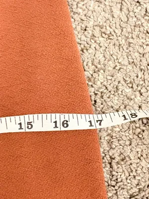 Anthropologie Rust Brown Aline midi dress spaghetti straps minimalist thumbnail 11