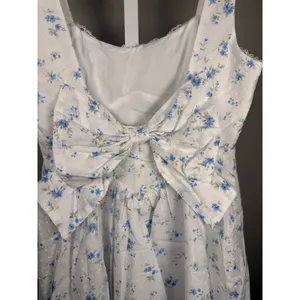 Altar'd State Milkmaid Bow‎ Back Mini Dress NWT Cottagecore LoveShake Fancy Vibe thumbnail 6