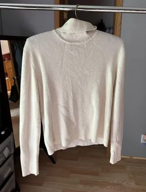 Thrifted Turtleneck Knit Sweater thumbnail 1
