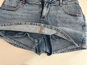 Garage Denim Mini Skirt thumbnail 4