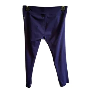 Fabletics Sydney Capri Athletic Leggings Athleisure Navy Purple Size Small Gym‎ thumbnail 6