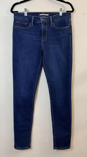 Levi’s 311 Shaping Skinny Jeans Women’s Size 28 Blue Stretch Mid Rise Slim Fit thumbnail 1