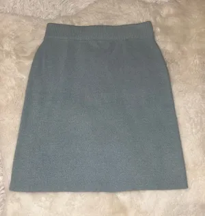 White Fox blue sweater mini skirt woman’s size XS thumbnail 1