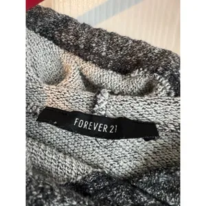 Forever 21 Marled‎ Hoodie Gray Lightweight Pullover Size Small thumbnail 3