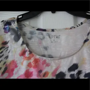 Apt. 9 | Multi Color Abstract Blouse thumbnail 2