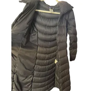 Patagonia‎ Downtown Loft Parka Black Goose Down Womens XS Puffer Coat thumbnail 15