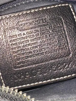 Vintage Y2K Coach Signature Black Buckle Shoulder Bag thumbnail 7