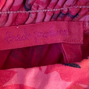 Fresh Produce Pink Floral Tropical Midi Dress XL Smocked Back 21937 Made in‎ USA thumbnail 5