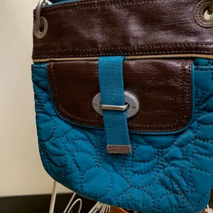 Fossil turquoise Crossbody purse bag thumbnail 3
