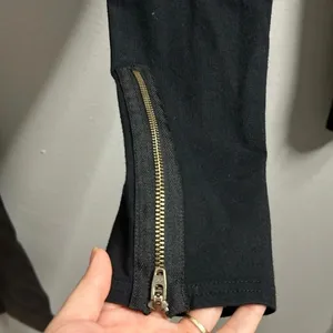American Eagle Women‎ Black Hi-Rise Standard Leggings Pants Size Small thumbnail 5