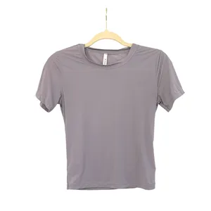 Fabletics Shirt Purple Athletic Short Sleeve Crop Top Size Women's Small thumbnail 2