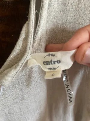Entro Dress Linen thumbnail 3