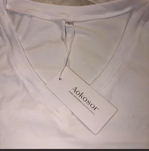White Short Sleeve Top Size L thumbnail 5