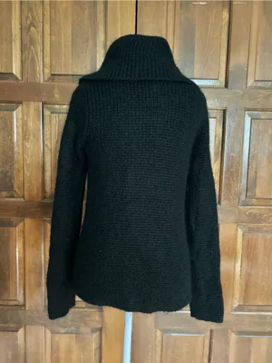 Lauren Ralph Lauren Sweater S Small Mohair Blend Ribbed Knit‎ Turtleneck HK thumbnail 4