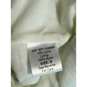 Alexia Admor New York Cream Black‎ Strapless Dress Small Patterned thumbnail 6