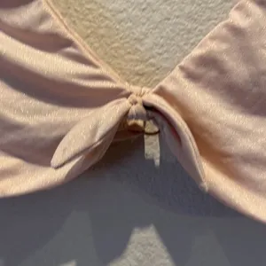 Aerie Pink Pink Gold Crop Top Bralette Top Size XL thumbnail 4
