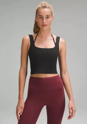 Lululemon Align Removable Strap Tank Top-Black- Size 8 thumbnail 2