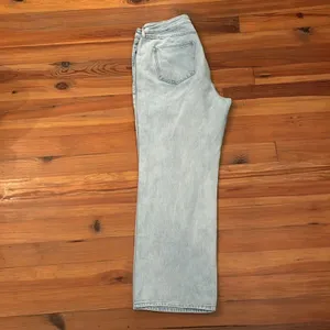 Rue+ Rue21 Denim Blue Jeans Womens Size 14 Straight Wide Leg Loose Fit thumbnail 4