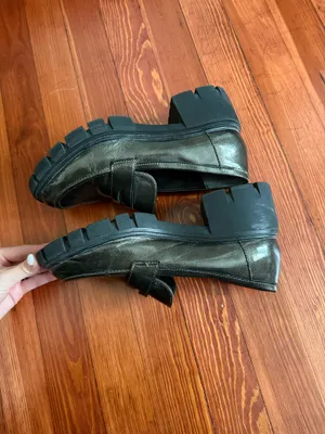 Crown Vintage Loafers Black Size 8 thumbnail 3