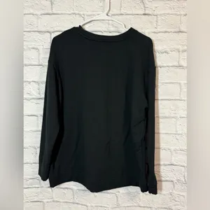 Orvis Classic Black Crewneck Sweatshirt, Large thumbnail 4