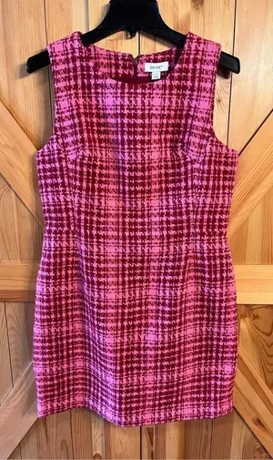 ON 34TH Women's Tweed Mini Sheath Dress size 8 nwt (3371) thumbnail 1