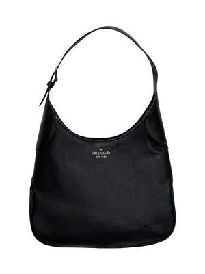 Kate Spade New York Black Pebble Leather Aster Shoulder Bag thumbnail 1