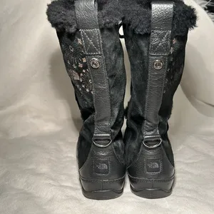 The North Face 620179 Abby III Insulated Winter Boot Leather Women's Size 8. thumbnail 6
